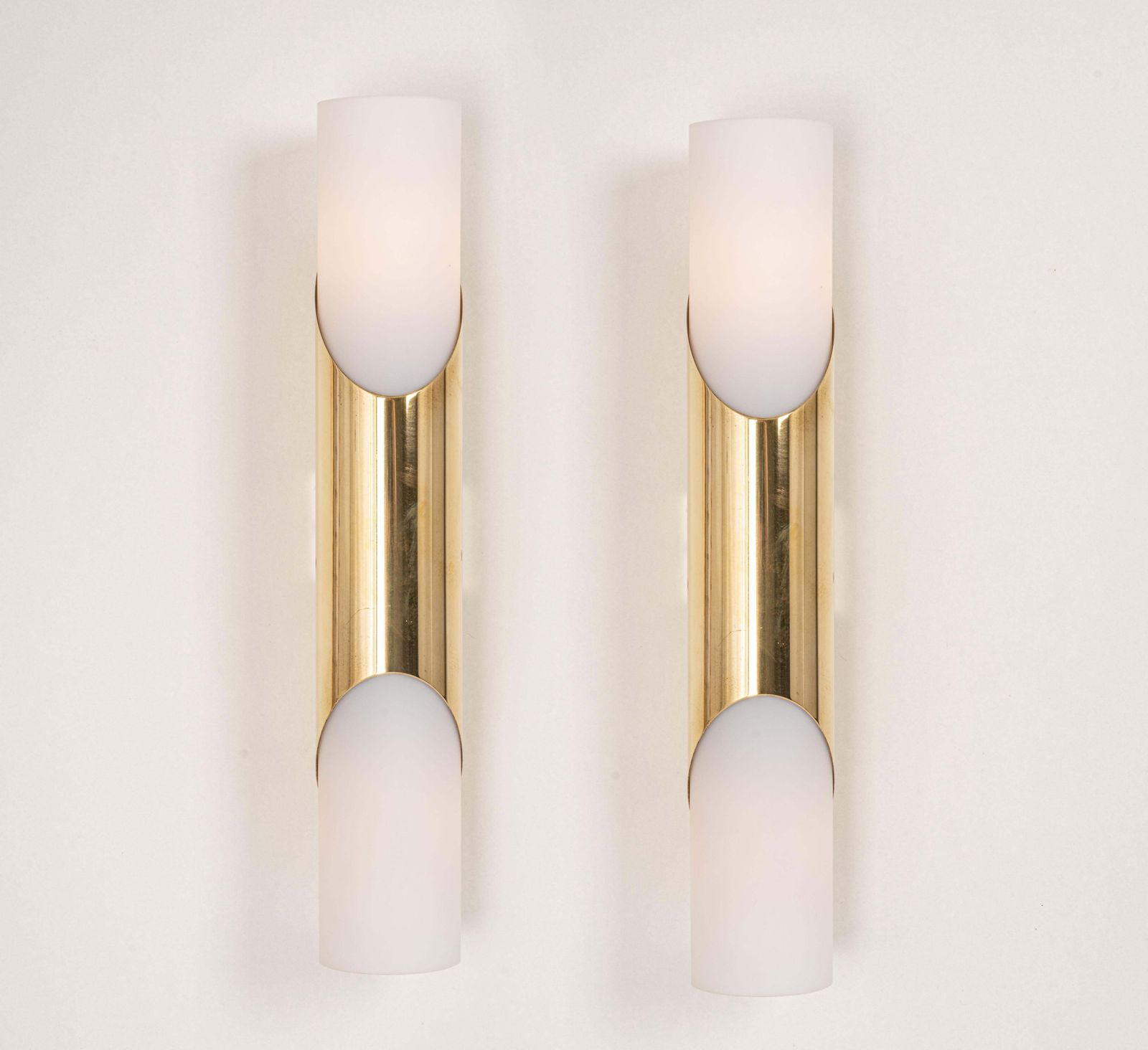 photo for sale Pair Of Wall Sconces Or Wall Lights In The Style Of Raak, Germany, 1970