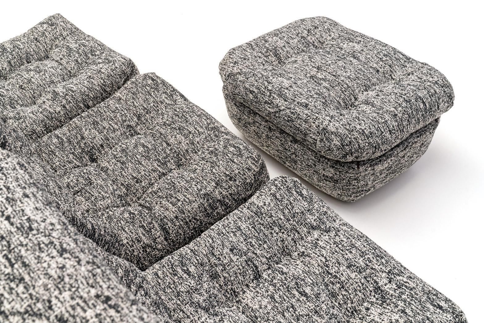 photo for sale Orchidée Modular Lounge Chairs By Michel Cadestin For Airborne, France
