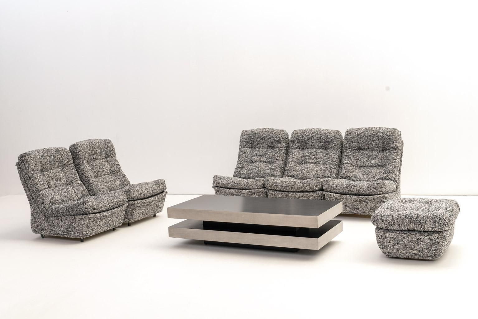 Furniture Orchidée Modular Lounge Chairs By Michel Cadestin For Airborne, France photo