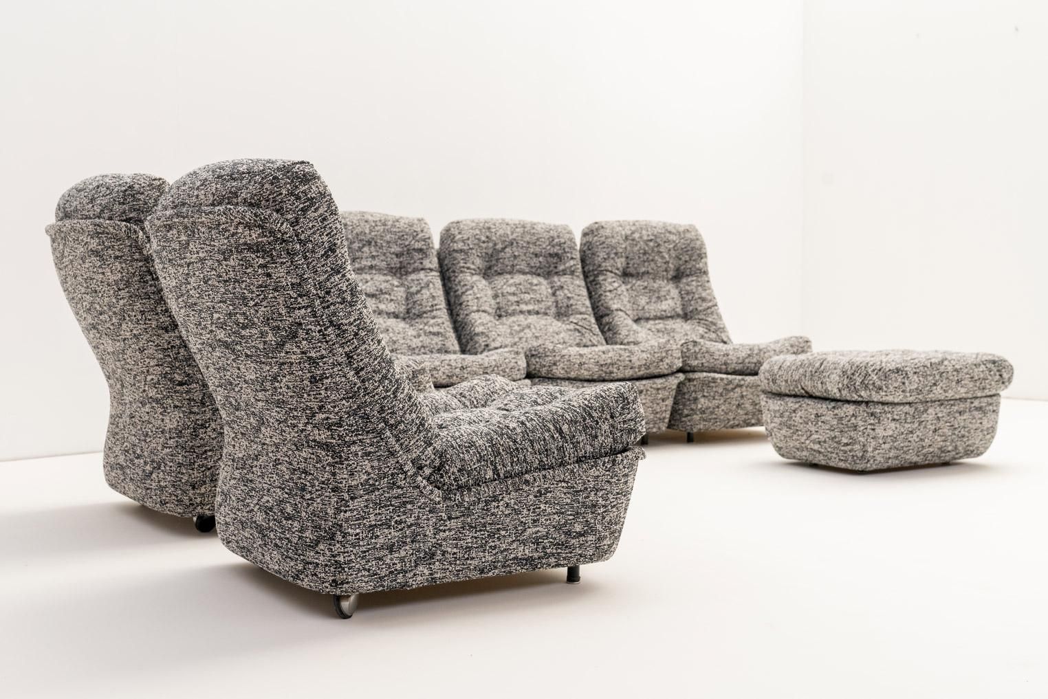 photo buy Orchidée Modular Lounge Chairs By Michel Cadestin For Airborne, France