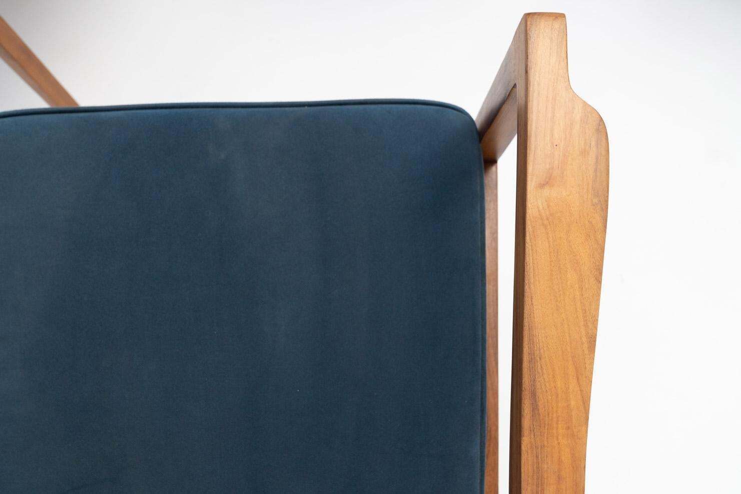 photo for sale Set Of Rare Armchairs By Jules Wabbes, Belgium 1960's