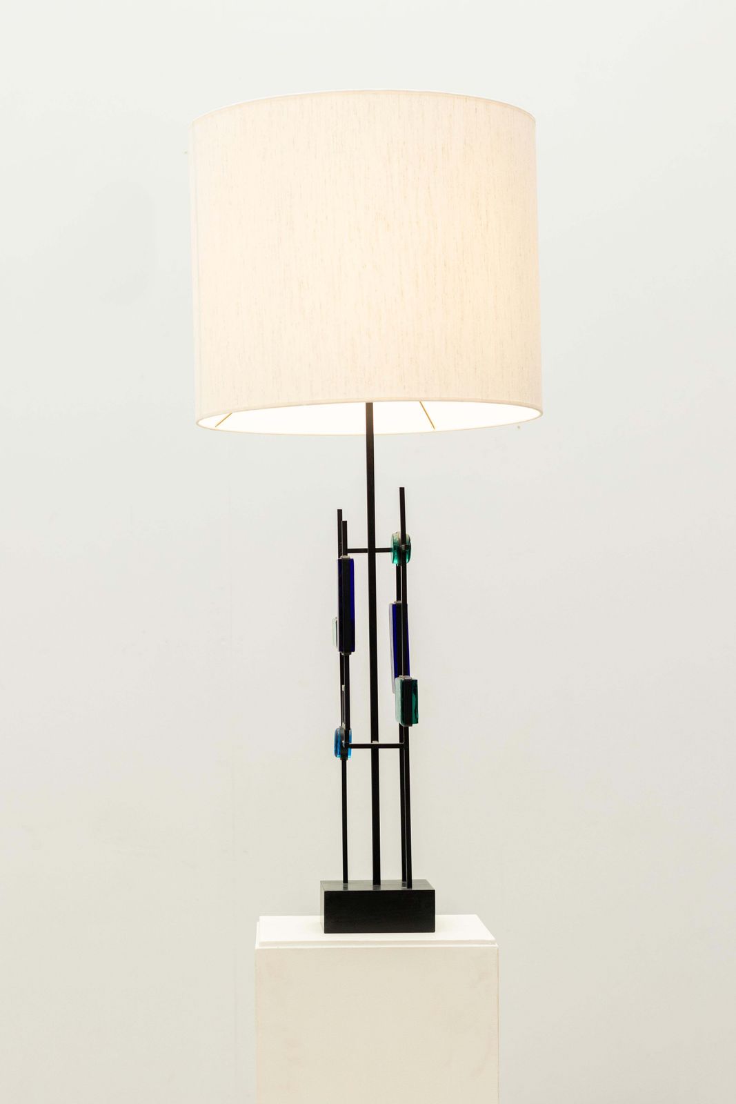 Glass Table Lamp By Svend Aage Holm Sørensen For Holm Sørensen & Co, 1960s photo buy