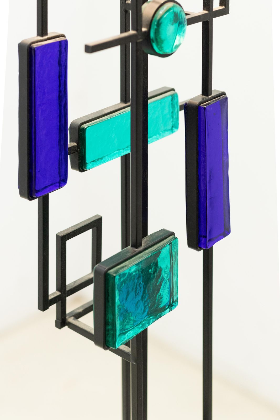 photo for sale Glass Table Lamp By Svend Aage Holm Sørensen For Holm Sørensen & Co, 1960s