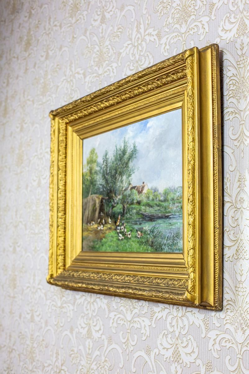 Landscape By Luis Remy Matifas, Fourth Quarter Of The 19th Century photo furniture