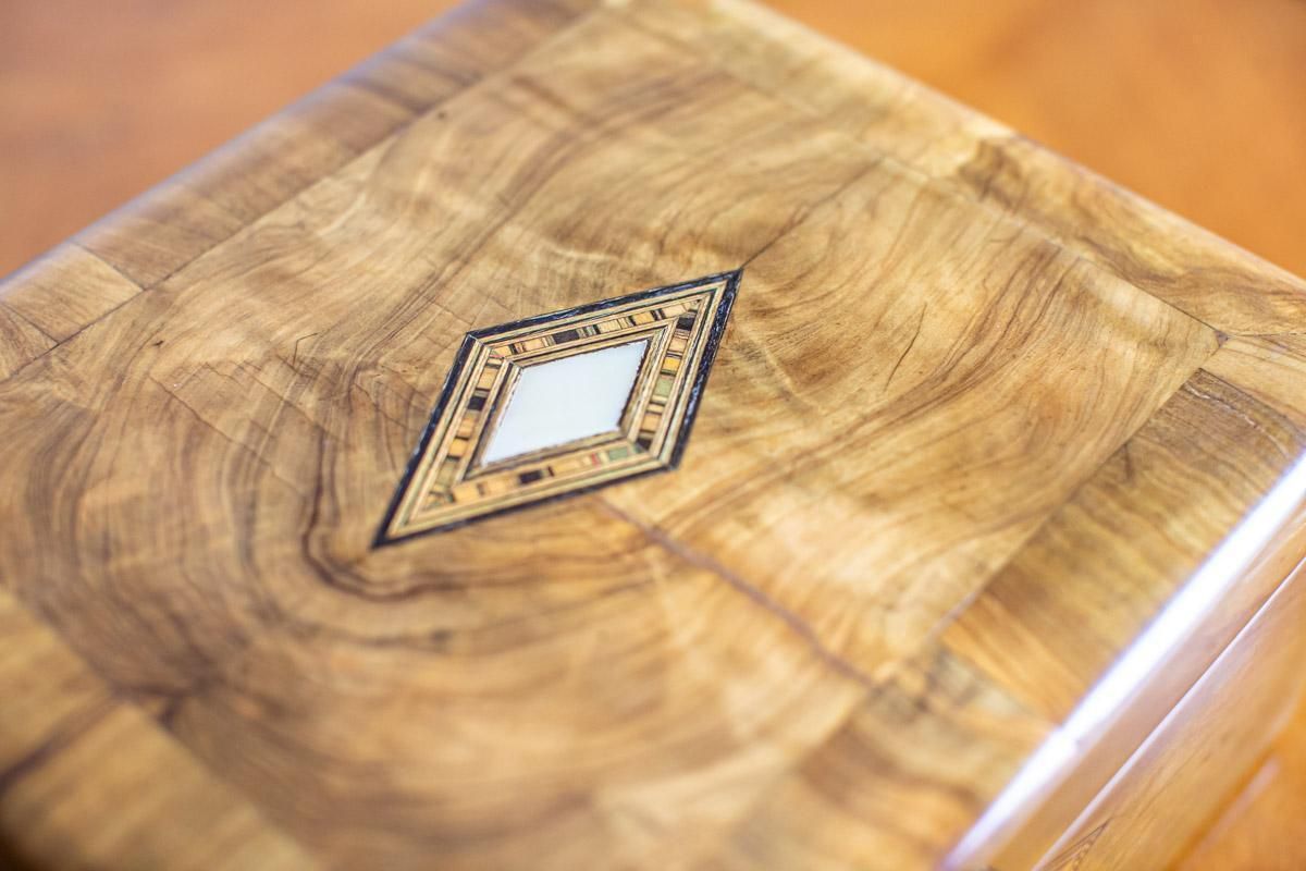 19th Century Pine Lap Desk Inlaid With Mother Of Pearl photo buy