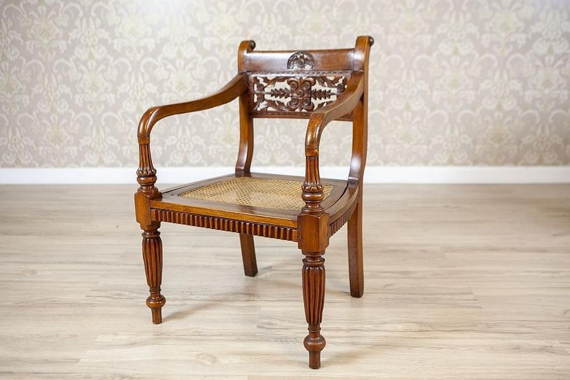 19th Century Rosewood Parlor Set With Carved Backrests photo vintage