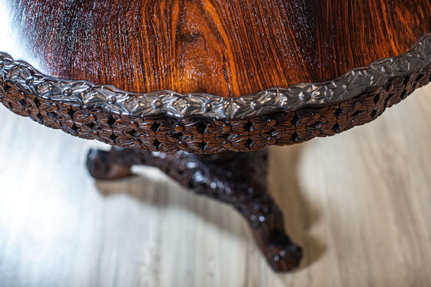Decorative Rosewood Table From The Turn Of The 19th And 20th Centuries photo Furniture