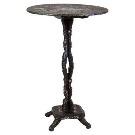 Inlaid Oriental Tea Table From The Early 20th Century photo furniture