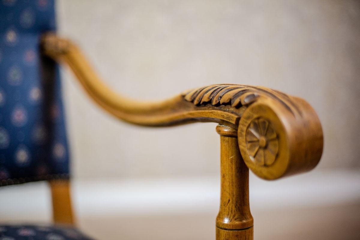 Stylized, Carved Armchair Throne From The 1970s 1980s photo Furniture