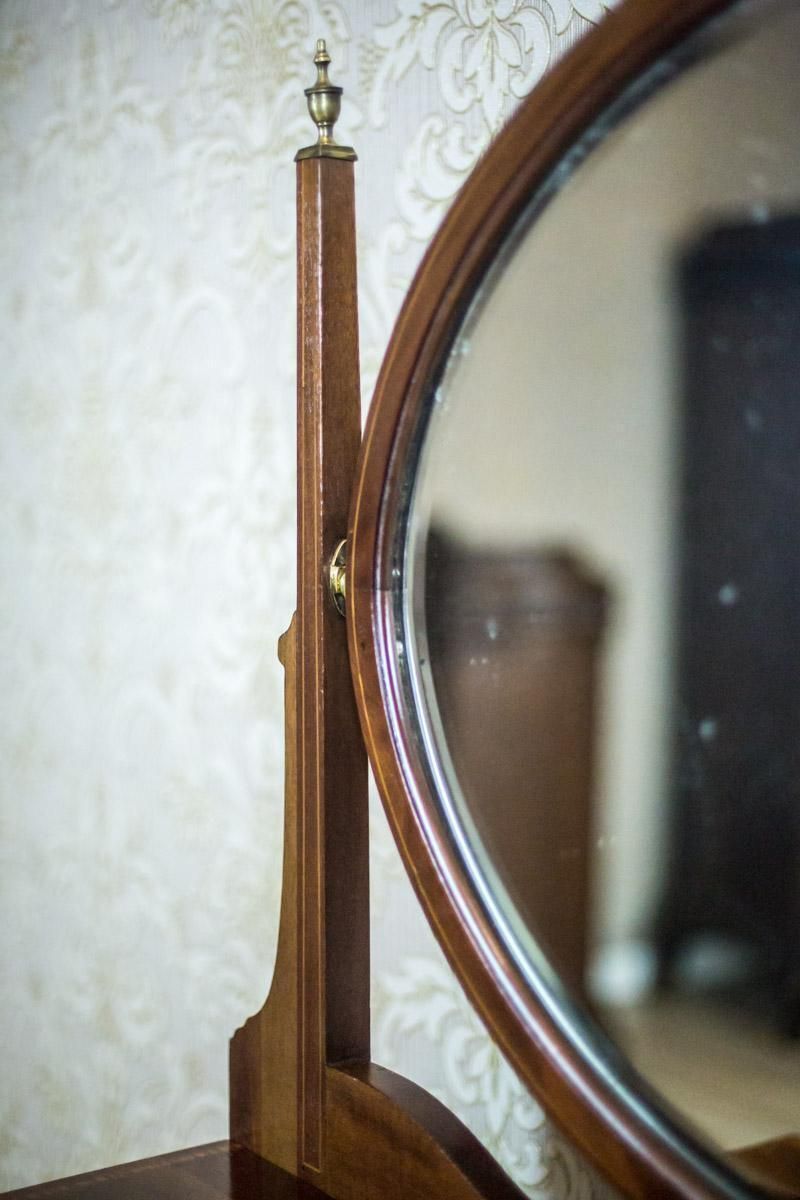 19th Century English Softwood & Mahogany Veneer Vanity Table, Signed Maple & Co. photo buy