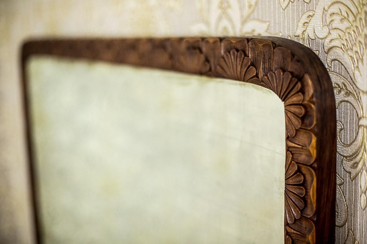 Art Nouveau Pearwood Vanity Table With Mirror Circa 1910 photo for sale