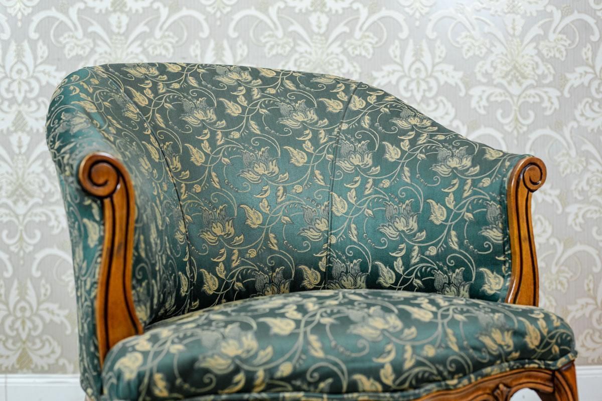 photo furniture Pair Of Rococo Revival Stylized Armchairs From The 1970s 1980s
