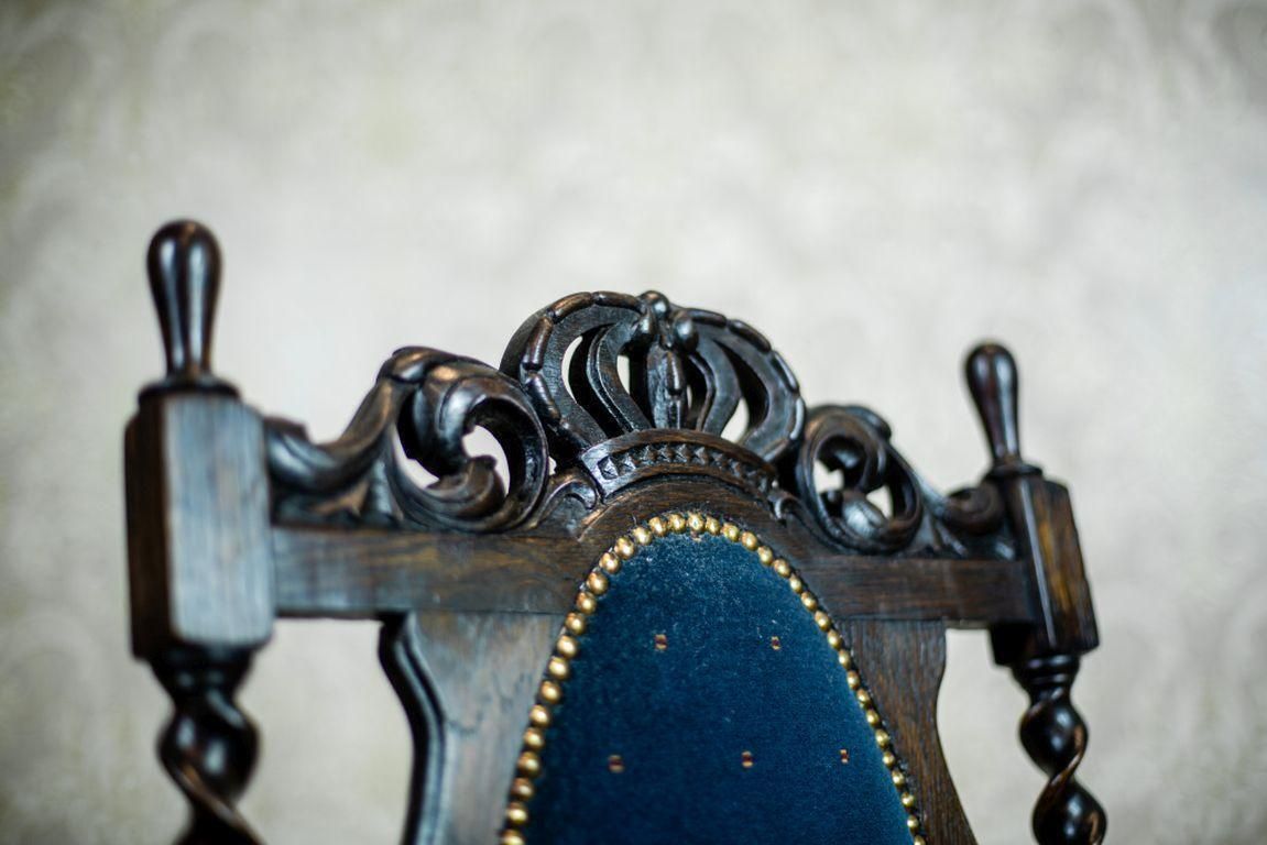 Pair Of 20th Century Eclectic Carved Armchairs photo 1453.0
