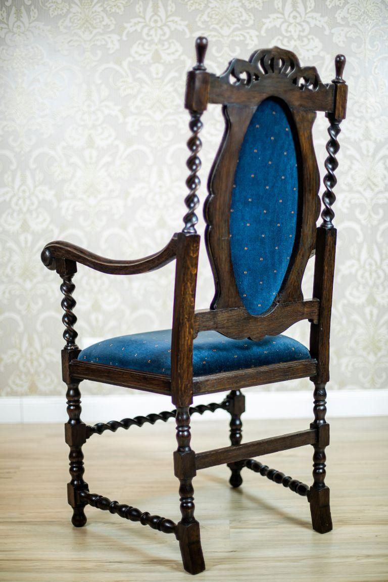 photo for sale Pair Of 20th Century Eclectic Carved Armchairs