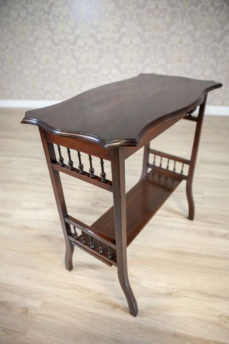 Rosewood Side Table From The Early 20th Century Finished In Shellac photo for sale
