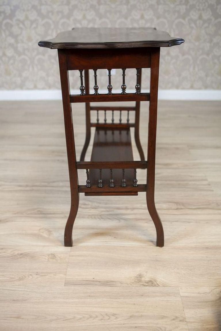 Rosewood Side Table From The Early 20th Century Finished In Shellac photo vinterior