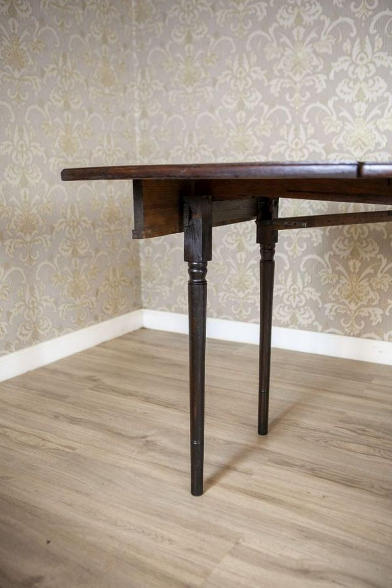 photo for sale Extendable Oak Dining Table From The Early 20th Century
