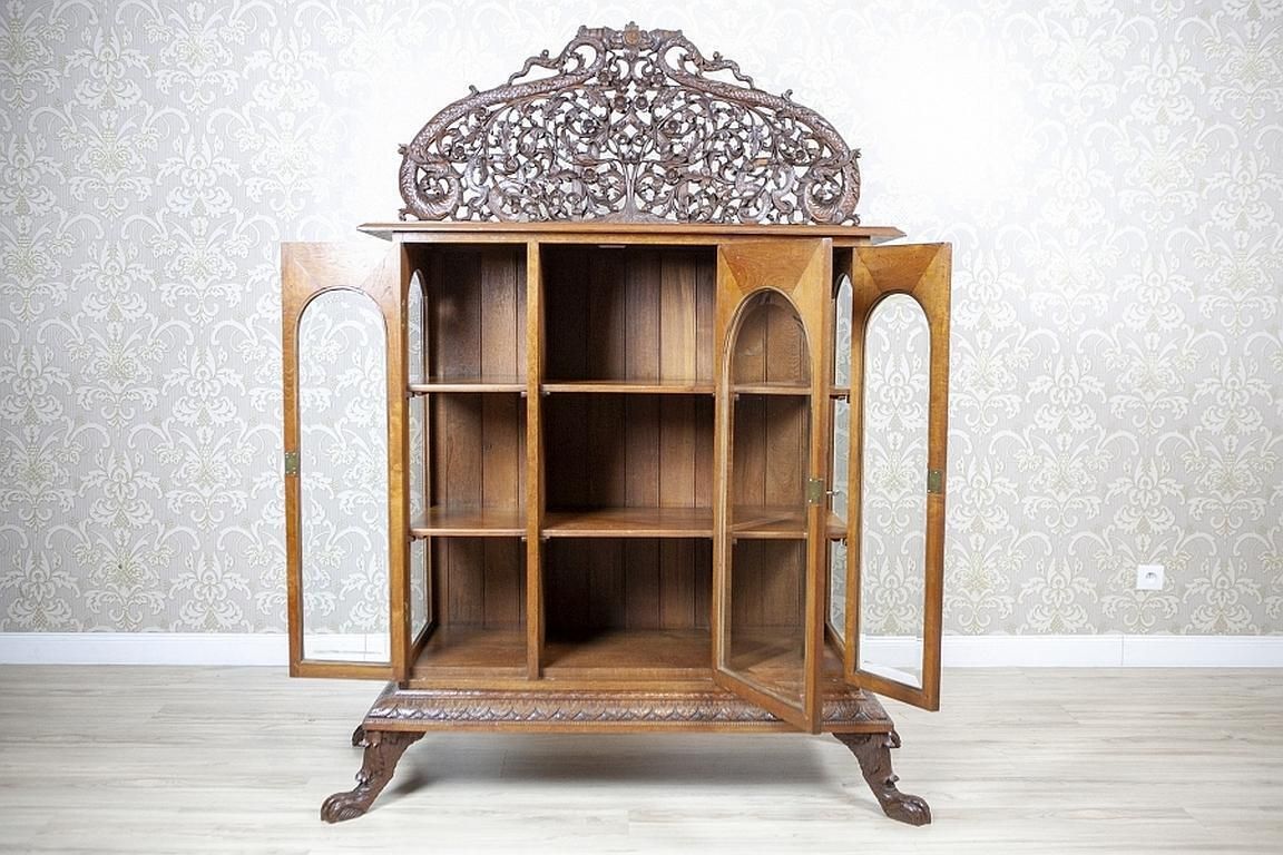 Grand Showcase From The Turn Of The 19th And 20th Centuries photo furniture