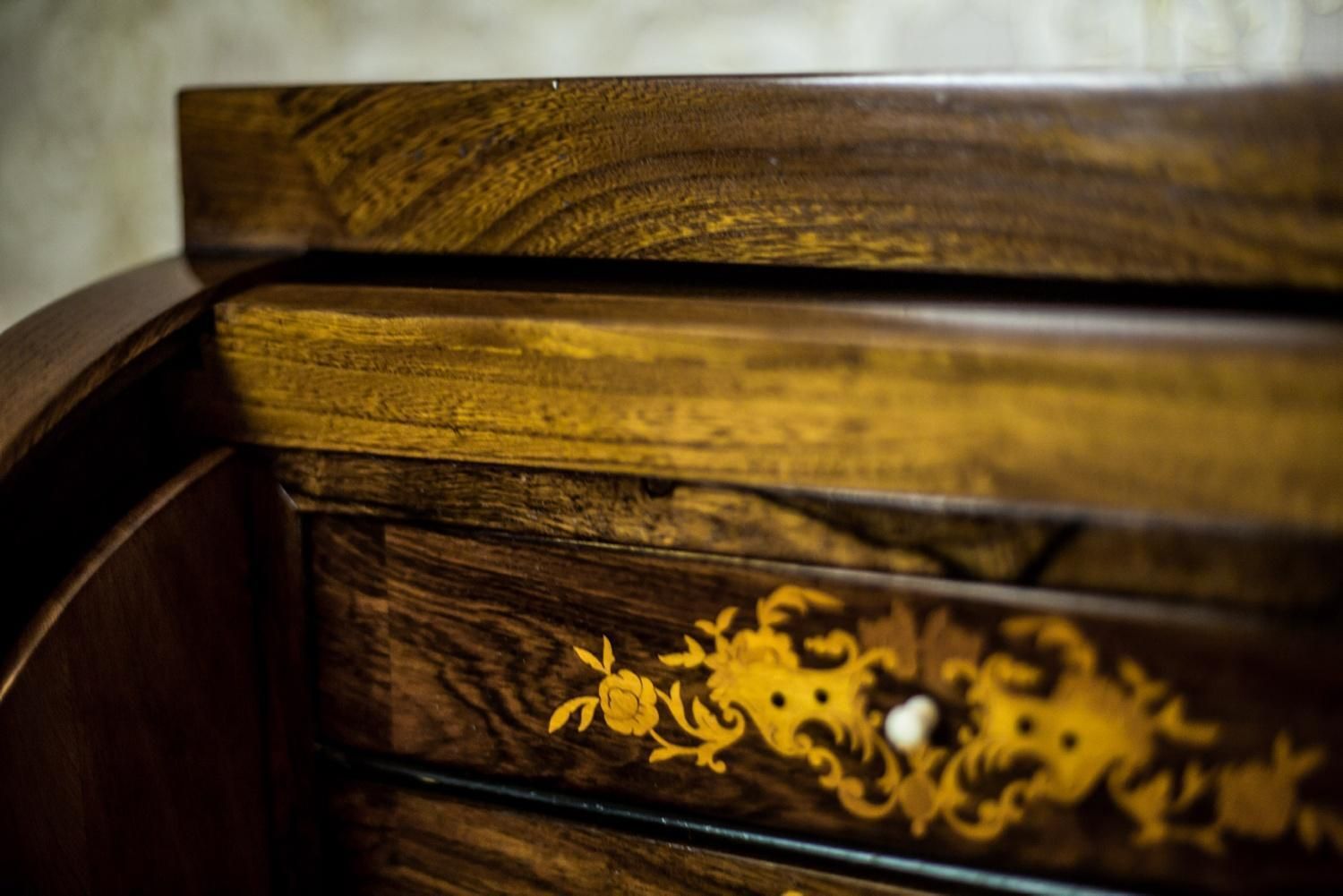 Elm Secretary Desk, Circa The 19th Century photo buy
