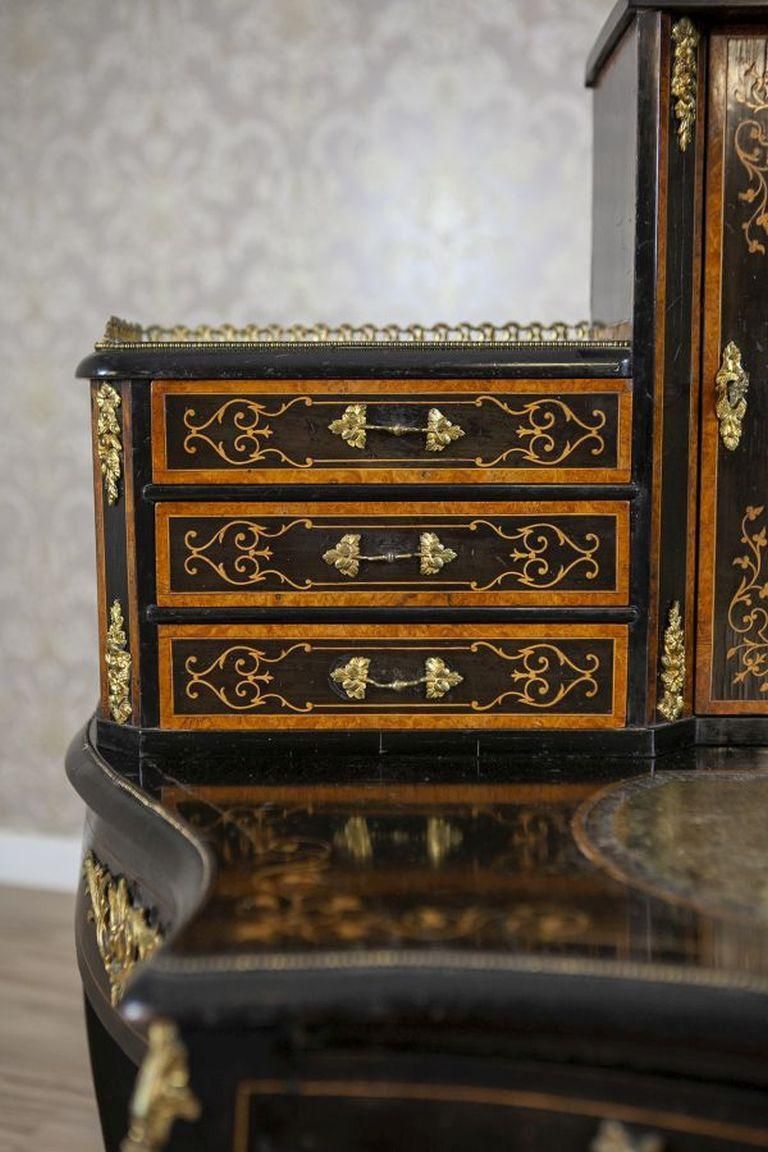 photo for sale 20th Century Mahogany & Pine Wood Vennered With Mahogany Ladies' Secretary Desk