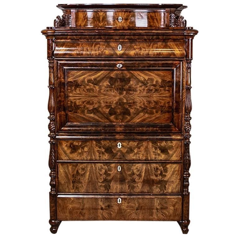 19th Century Louis Philippe Secretary Desk