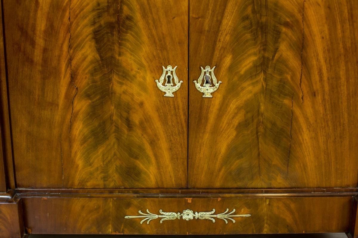 18th Century Empire Secretary Veneered With Mahogany photo Furniture