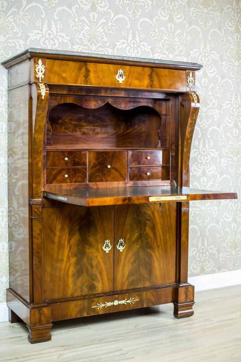 18th Century Empire Secretary Veneered With Mahogany photo vinterior