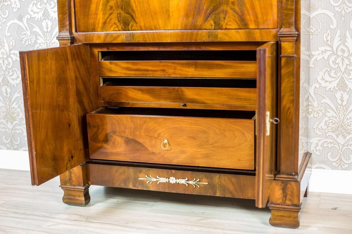 photo buy 18th Century Empire Secretary Veneered With Mahogany