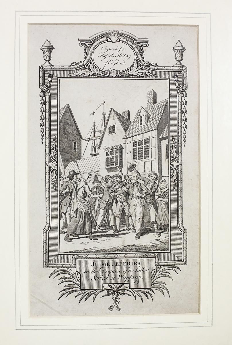 20th Century Graphic, Russel's History Of England, Judge Jeffreys Captured photo furniture