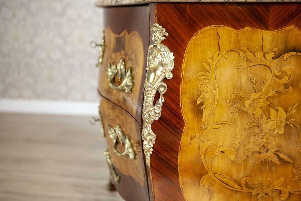 photo for sale French Style Commode From The 18th/19th Century With Granite Top