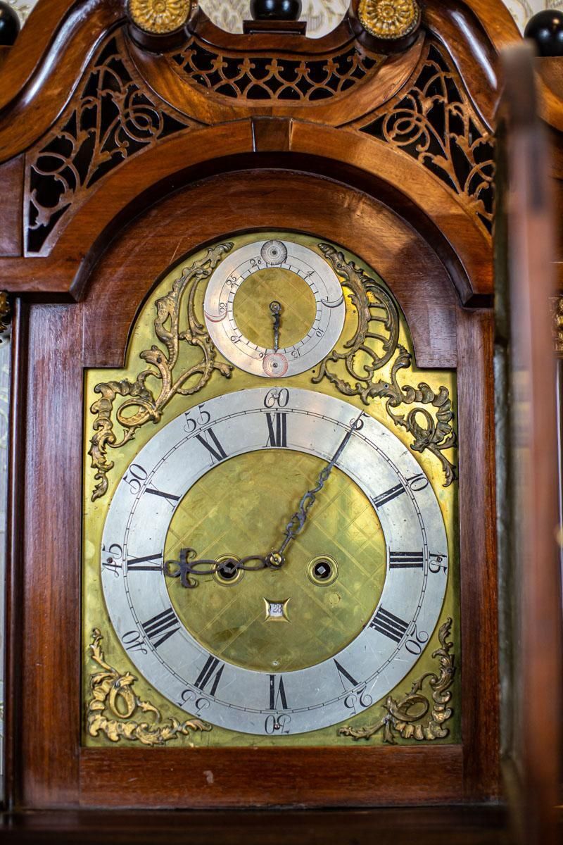 18th Century Grandfather Clock "Liverpool Made Case" From The George III Times photo Home Decor