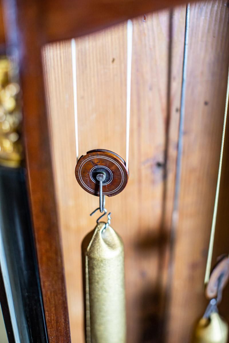 photo vinterior 18th Century Grandfather Clock "Liverpool Made Case" From The George III Times