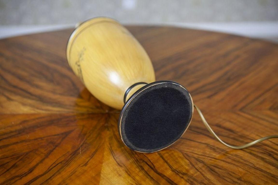750.0 Pair Of Ceramic Lamps From The Second Half Of The 20th Century photo