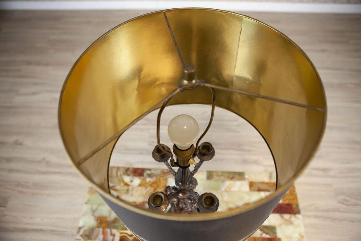 Mid Century Modern Desk Lamp From The Middle Of 20th Century In Black photo buy