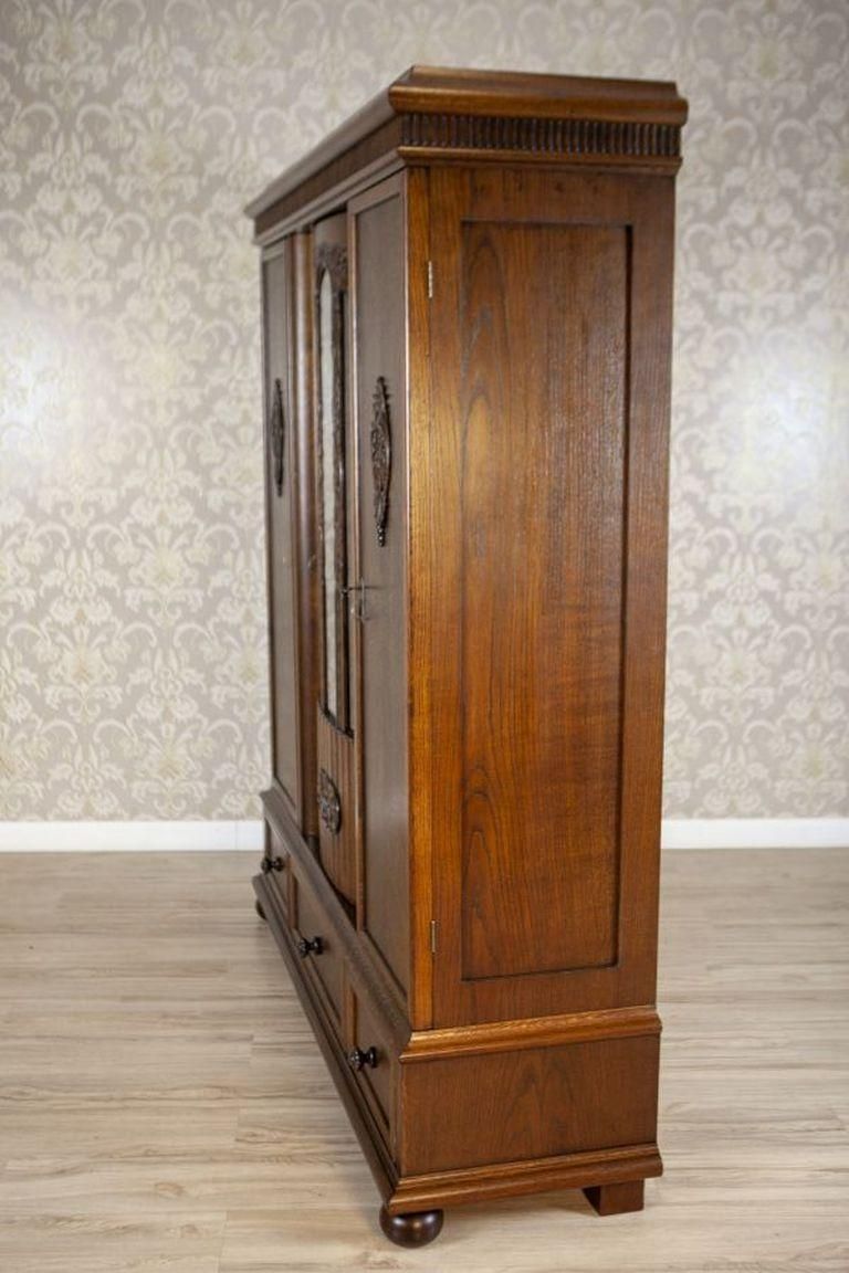 Oak Bookcase From The 1930s In Brown photo Furniture
