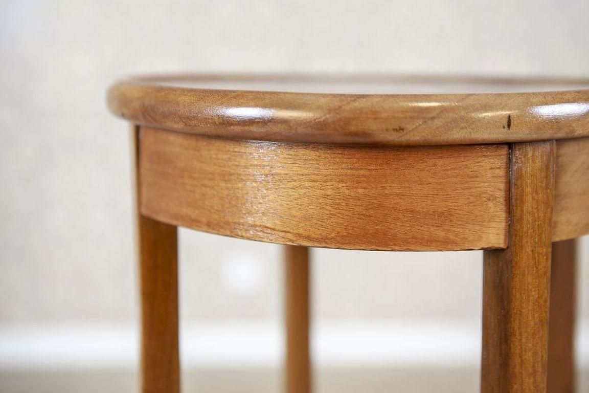 Mahogany Table/Plant Stand From The 20th Century photo 845.0