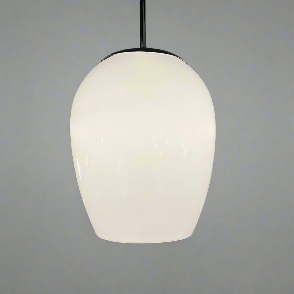 Vintage Tear Drop Shaped Opaline Light photo furniture