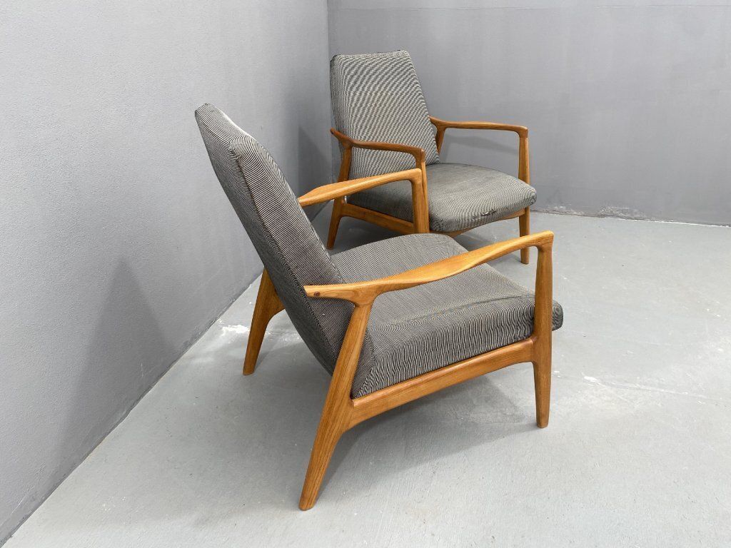Scandinavian Style Armchairs By Sedláček And Vyčítal For Krasna Jizba, Set Of 2 photo furniture