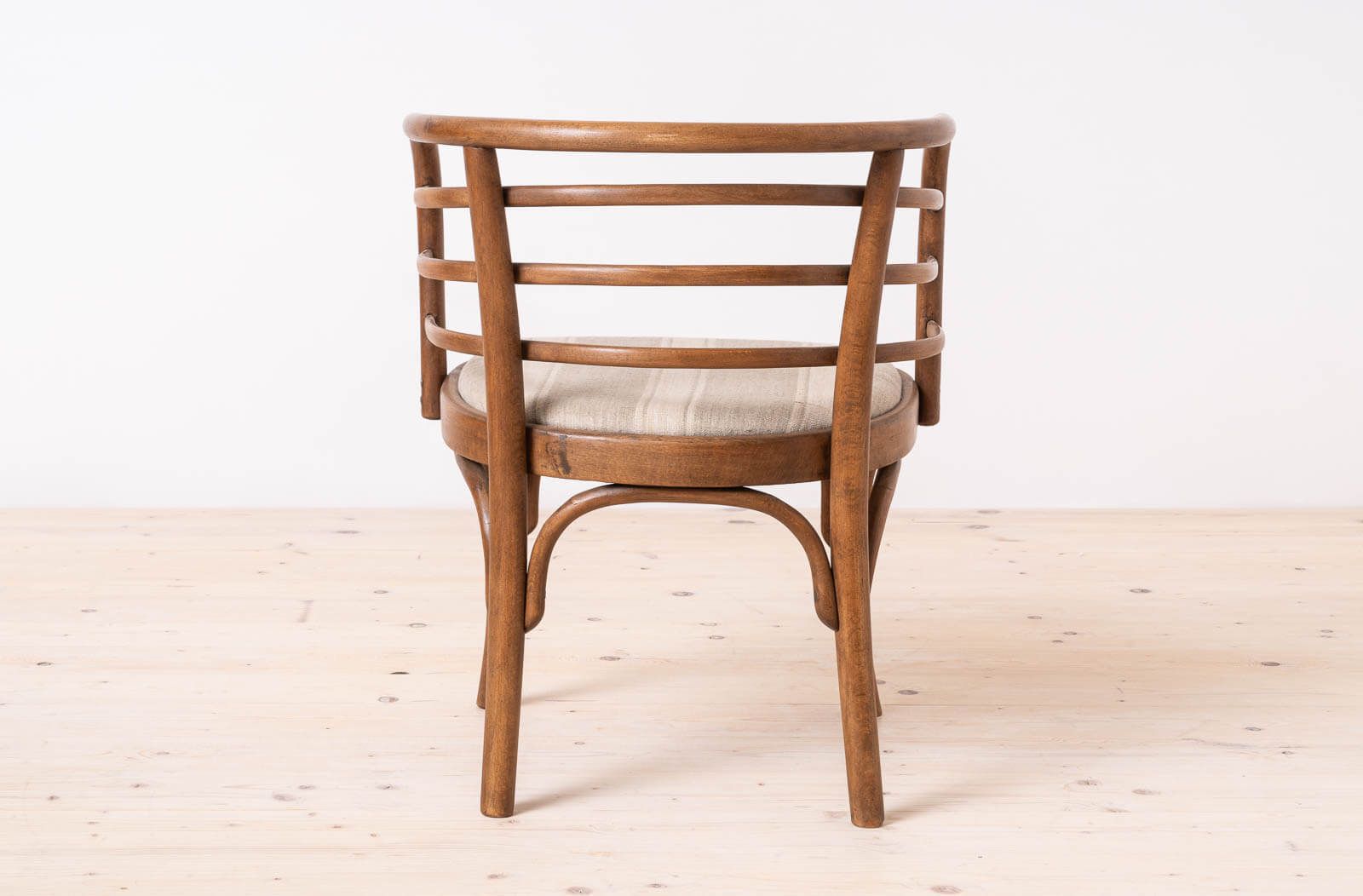 Set Of 2 Thonet Armchairs, Model B246, 1930s, Restored & Reupholstered photo buy