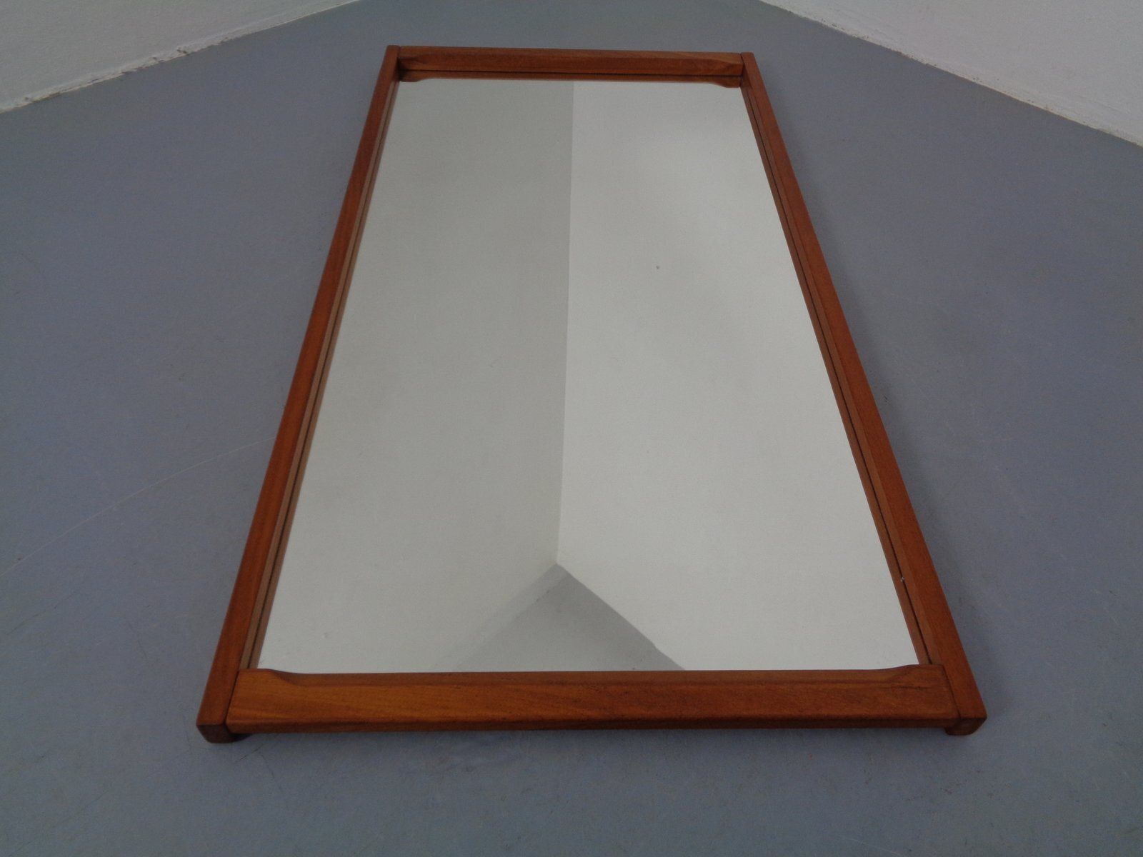 Danish No 196 Mirror In Teak By Aksel Kjersgaard, 1960s photo Home Decor