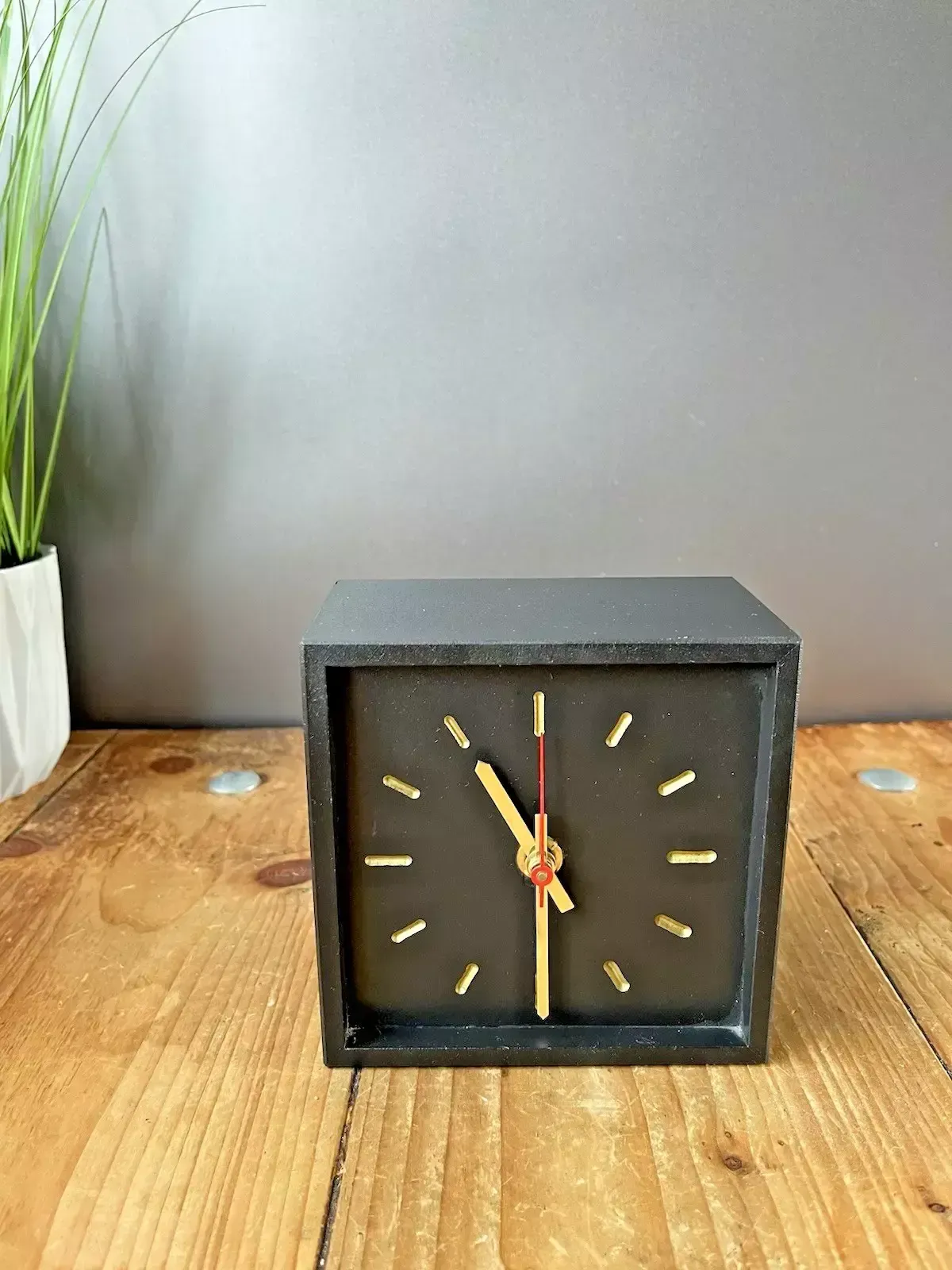 Vintage Welsh Slate Inigo Jones Farmhouse Mantel Clock Country House Not Working