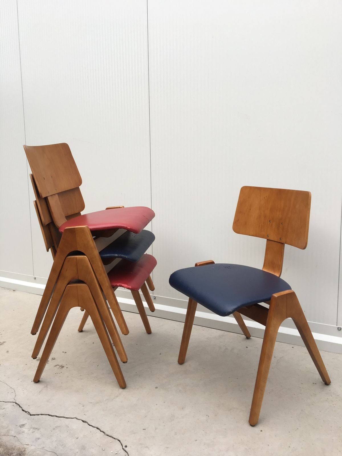 Mid Century Hillestak Chair By Robin Day, 1950s, Set Of 6 photo buy