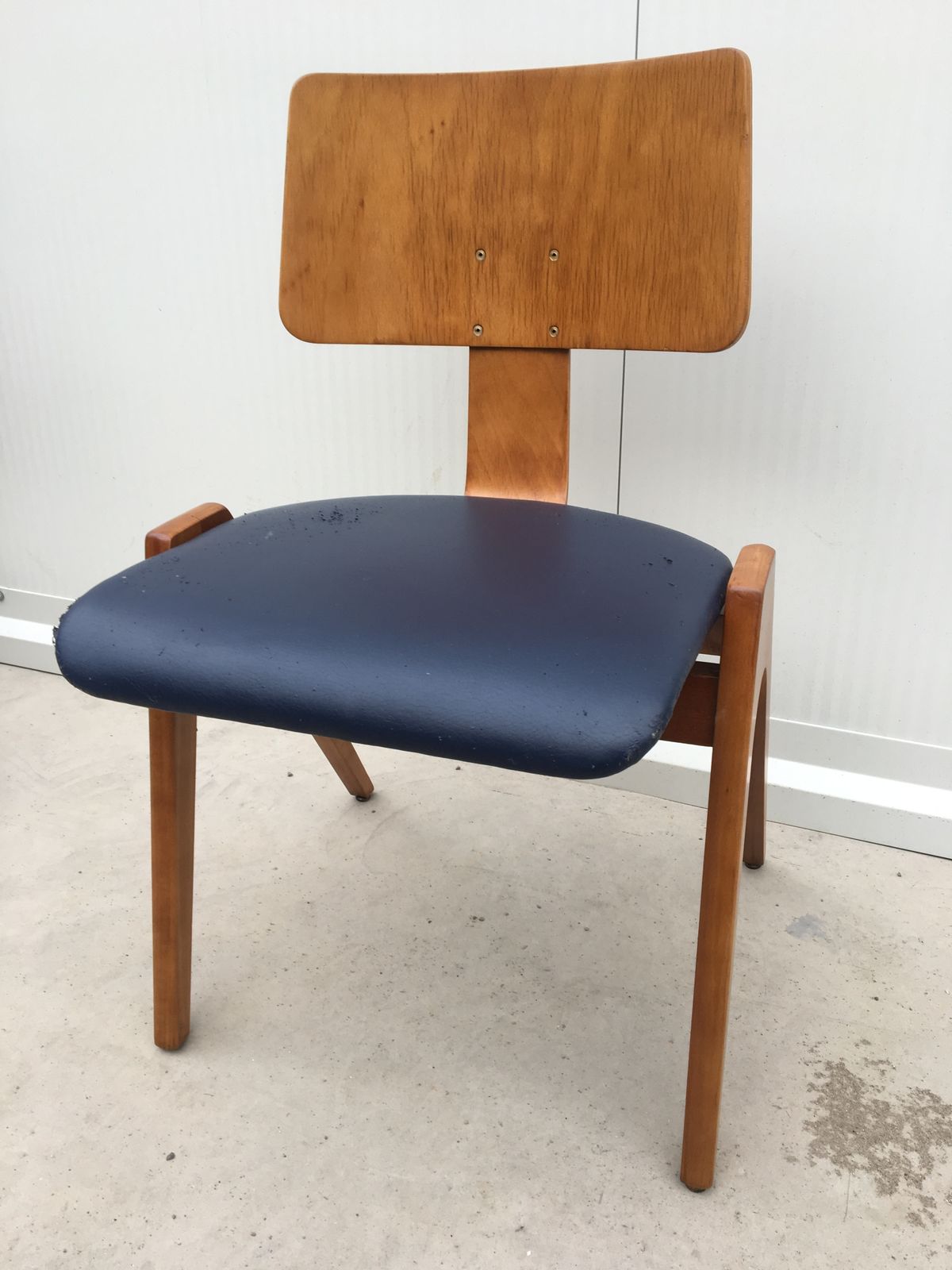 Mid Century Hillestak Chair By Robin Day, 1950s, Set Of 6 photo vintage