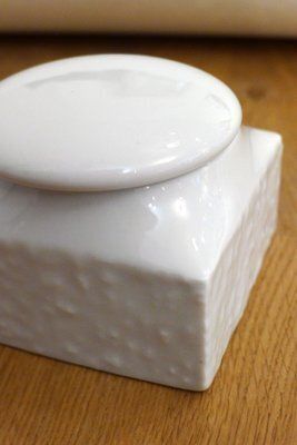 Small Porcelain Toiletry Box By P. Muller For Sgrafo Modern, Germany, 1960s photo furniture