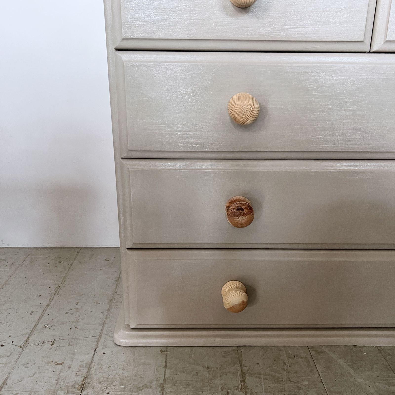 photo furniture Small Newly Painted Pine Chest Of Drawers