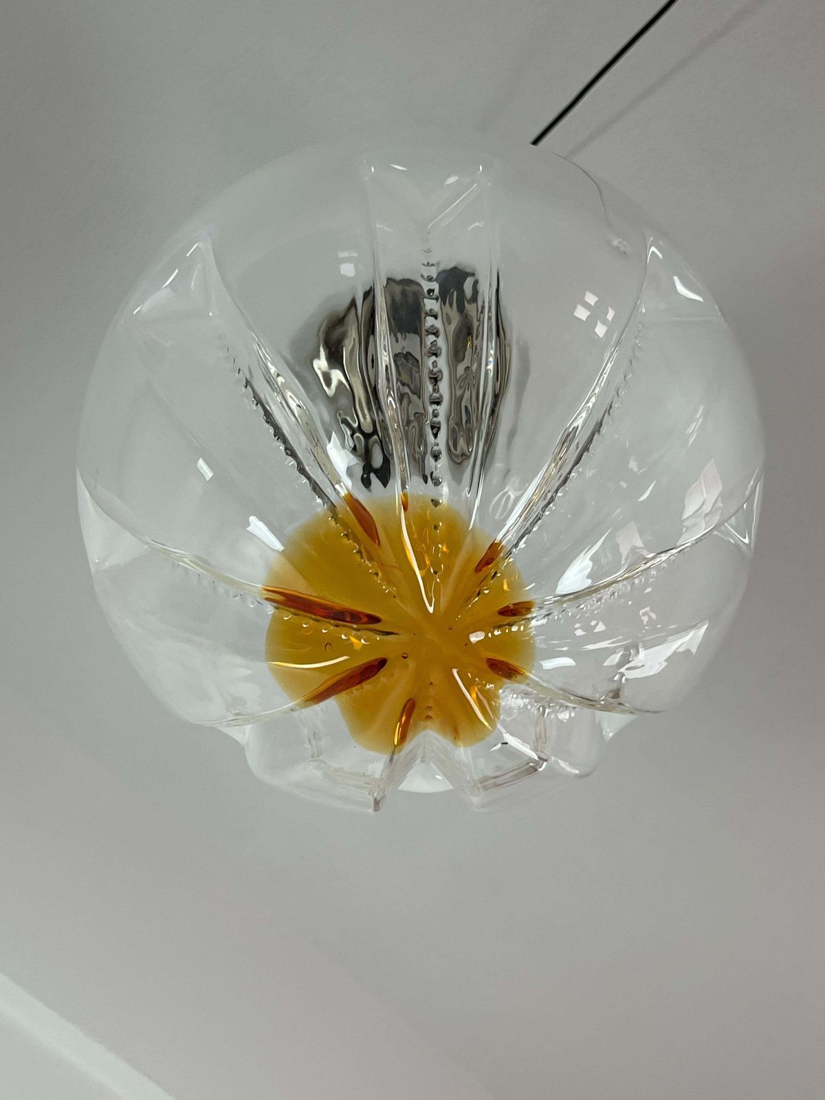 photo furniture Murano Glass Chandelier By Carlo Nason For Mazzega Italian Design 1970s