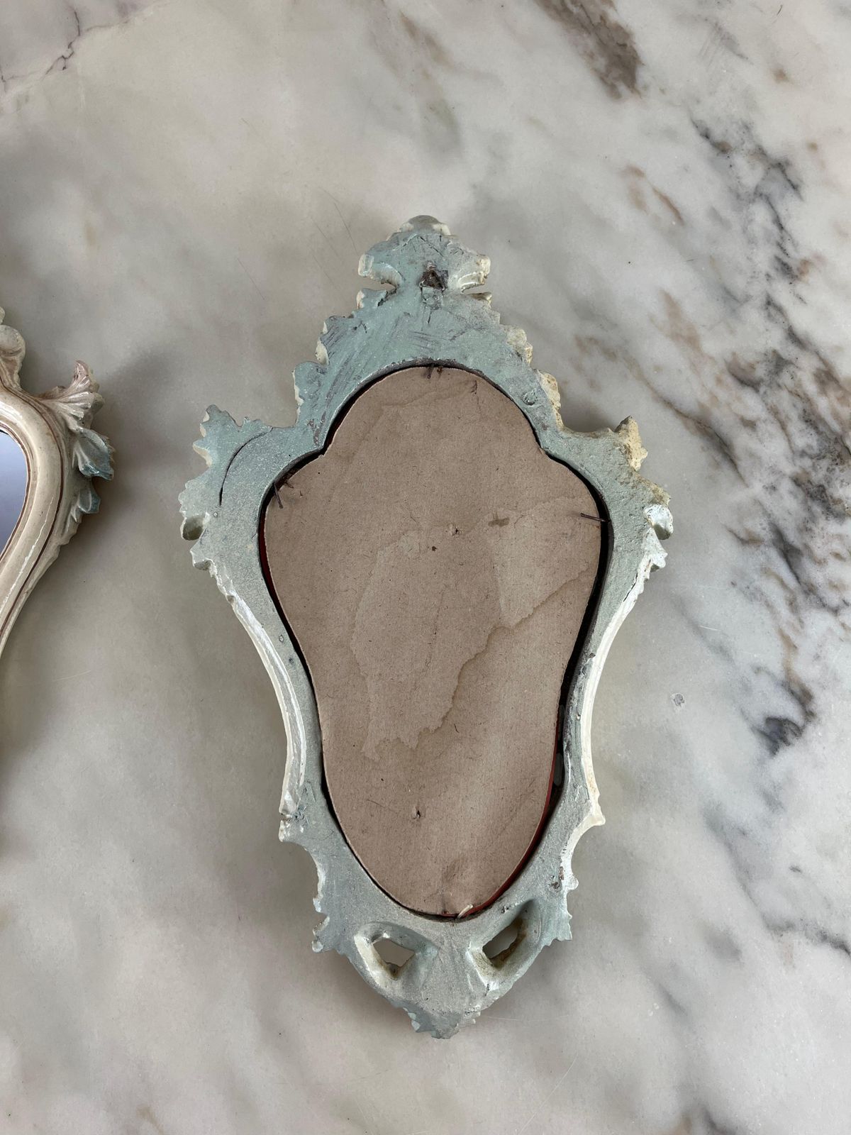 photo furniture Pair Of Venetian Bedside Mirrors, Italy, 1960s