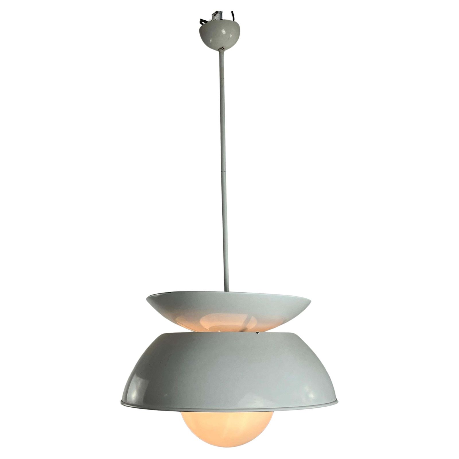 Mid Century Cetra Model Chandelier Attributed To Vico Magistretti For Artemide photo furniture