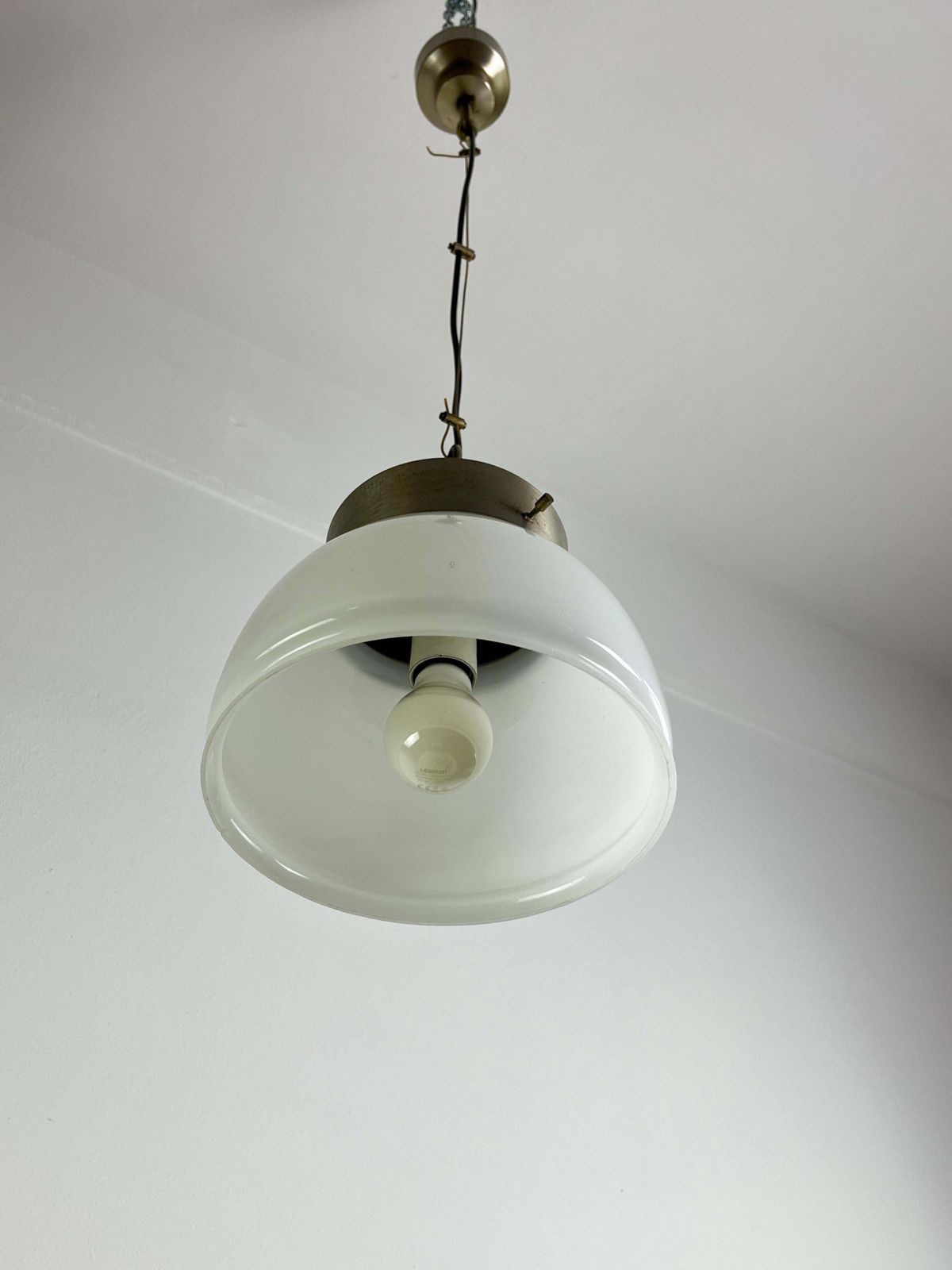 Mid Century Delta Model Chandelier By Sergio Mazza For Artemide 1960s photo vintage