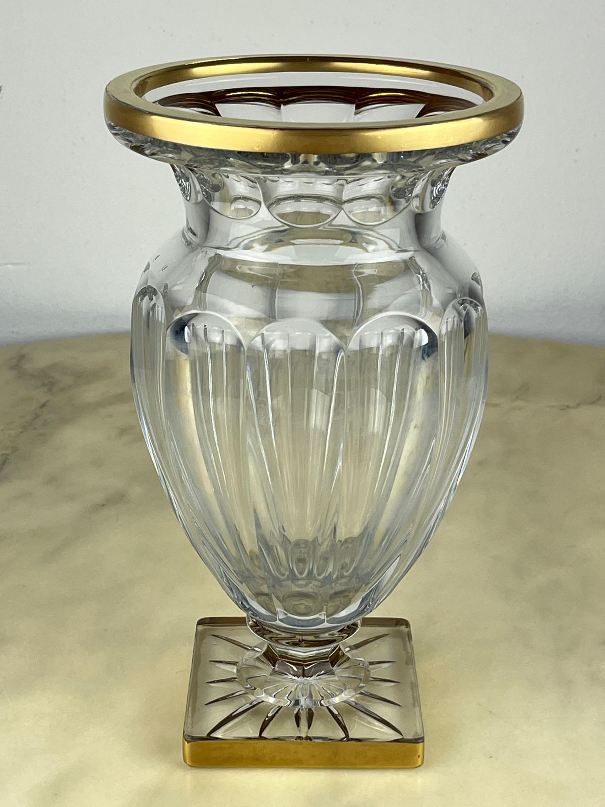 Lead Crystal Vase, France, 1980s photo furniture